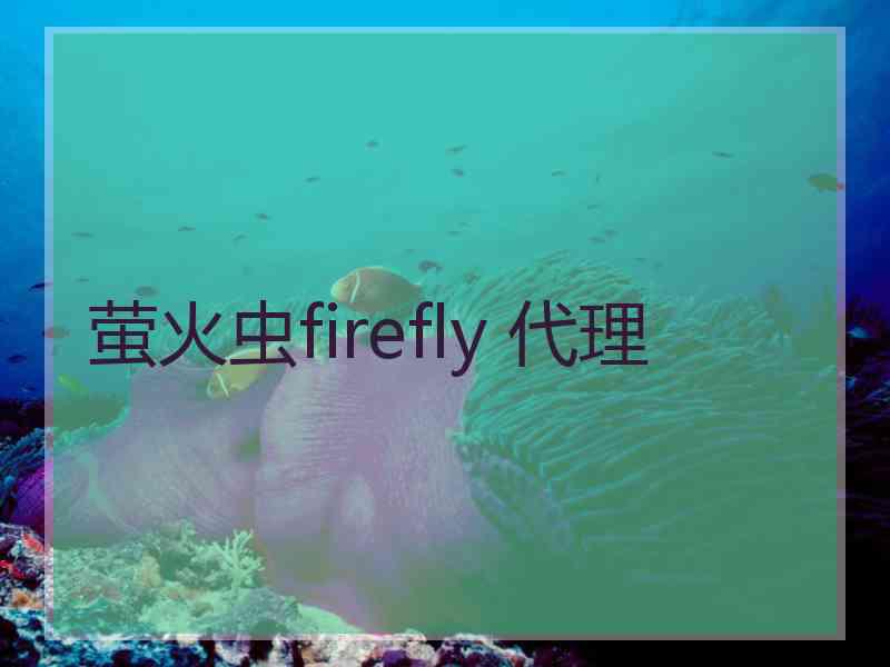 萤火虫firefly 代理