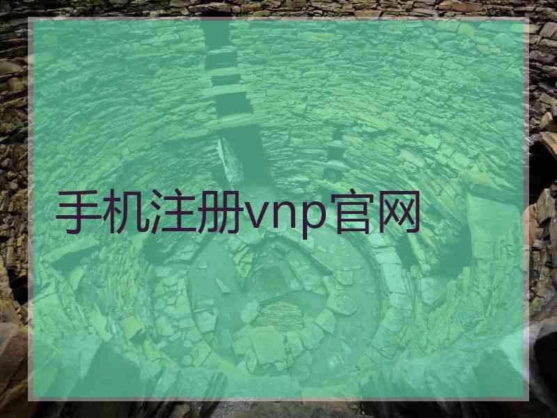 手机注册vnp官网