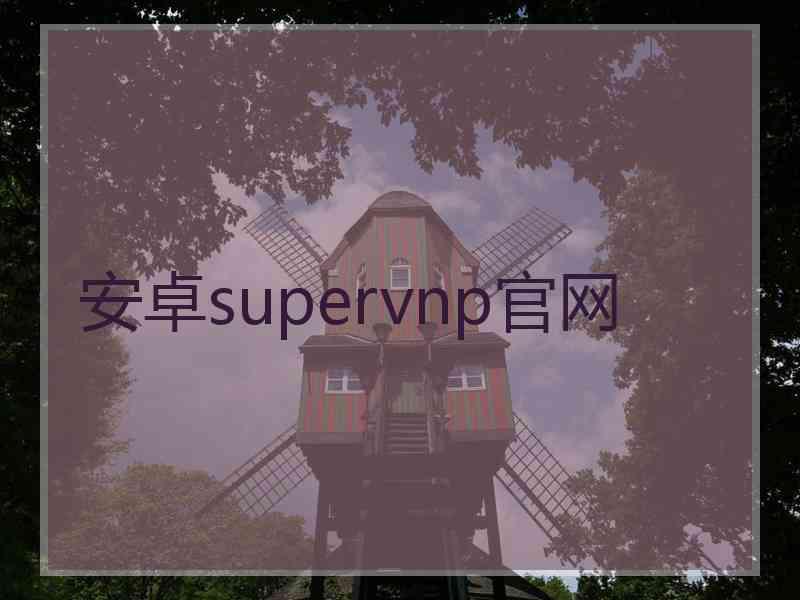 安卓supervnp官网