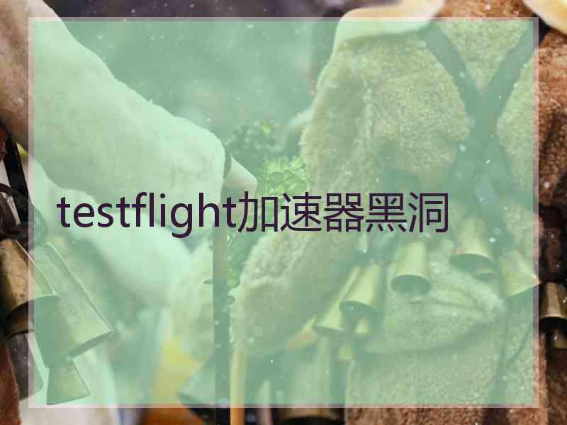 testflight加速器黑洞