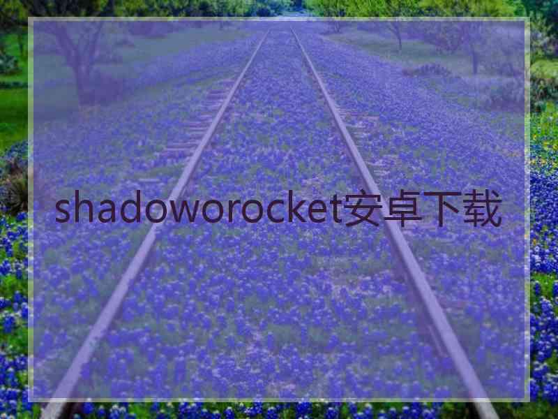 shadoworocket安卓下载