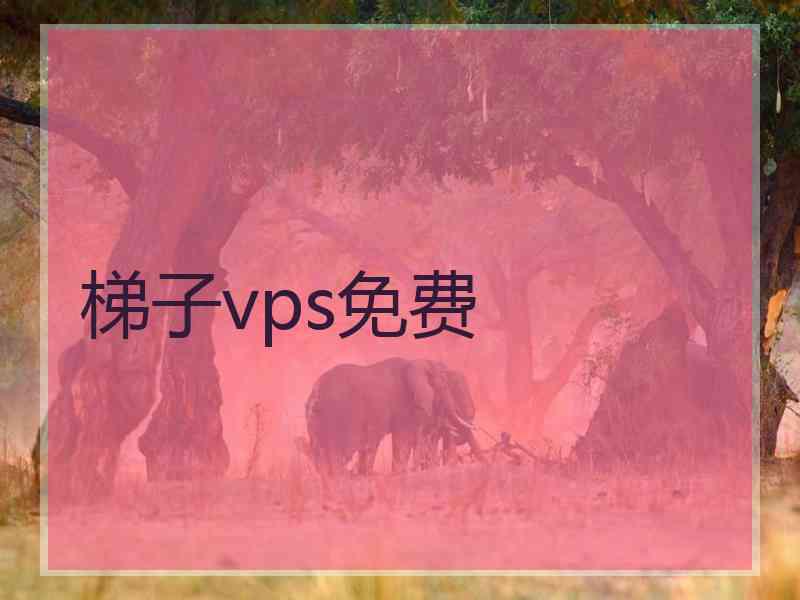 梯子vps免费