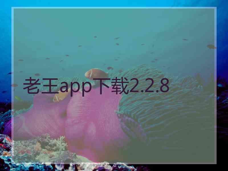 老王app下载2.2.8