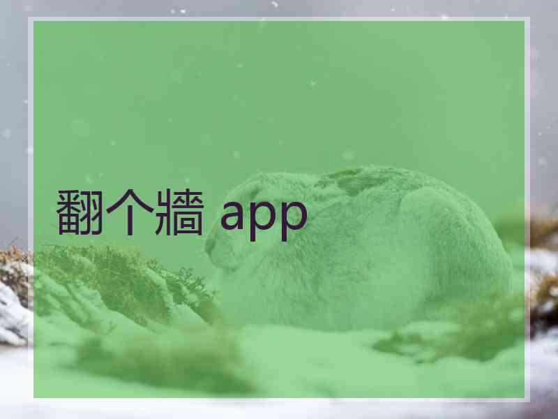 翻个牆 app