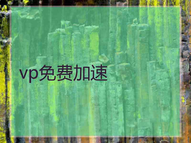 vp免费加速