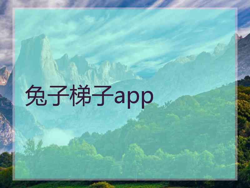 兔子梯子app