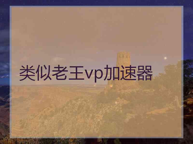 类似老王vp加速器