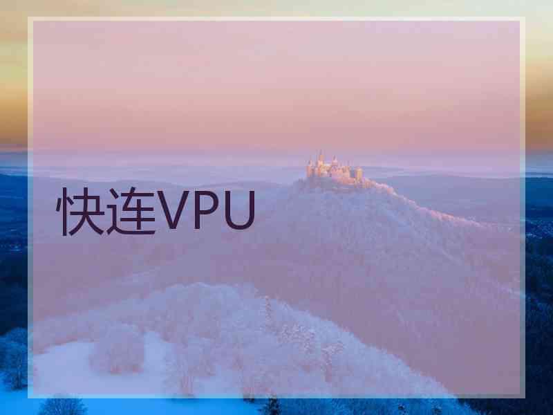 快连VPU