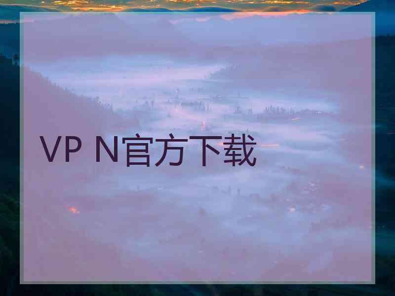 VP N官方下载