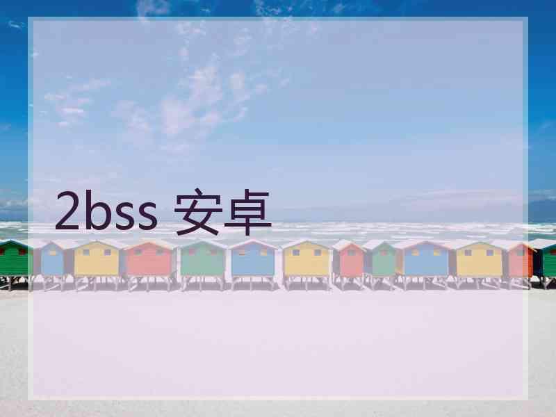 2bss 安卓