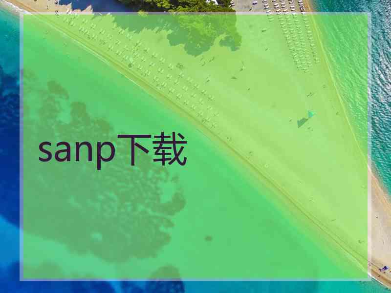 sanp下载