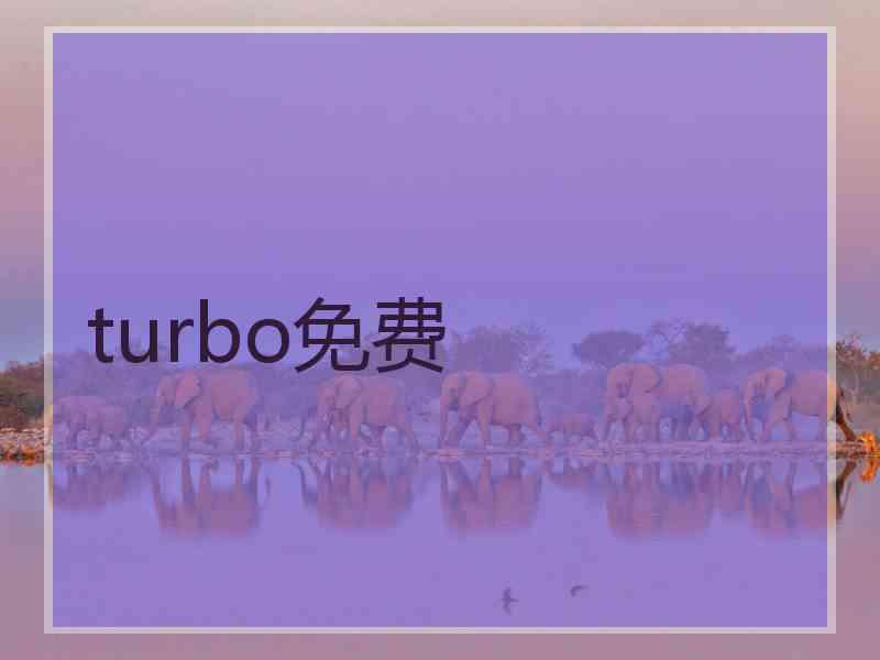 turbo免费