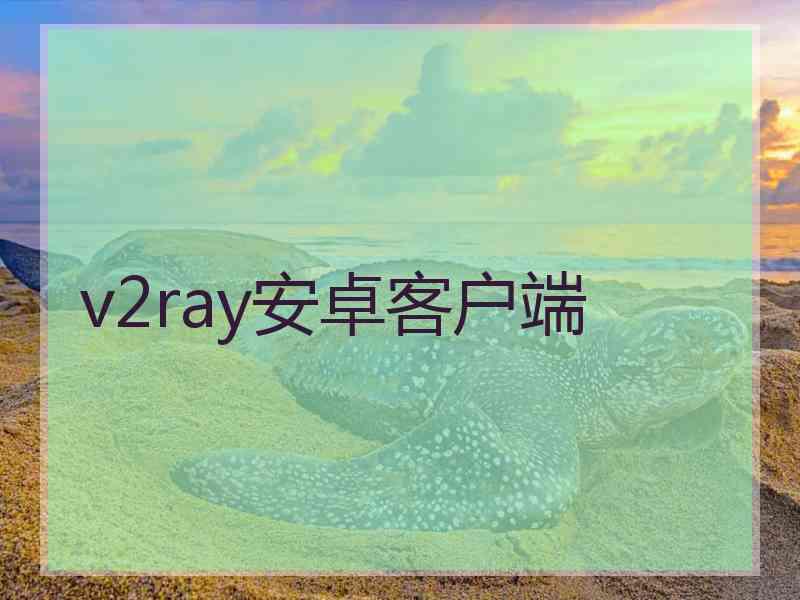 v2ray安卓客户端