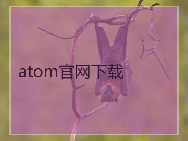 atom官网下载